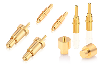 pogopin連接器頂針 純銅鍍金彈簧針 